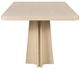 Modus Furniture Zinnia White Sand Double Pedestal Dining Table-4