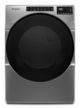 Whirlpool® 7.4 Cu. Ft. Chrome Shadow Front Load Gas Dryer-0