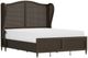 HH2 Home Sausalito Modish Oiled Bronze Queen Upholstered Panel Bed-0