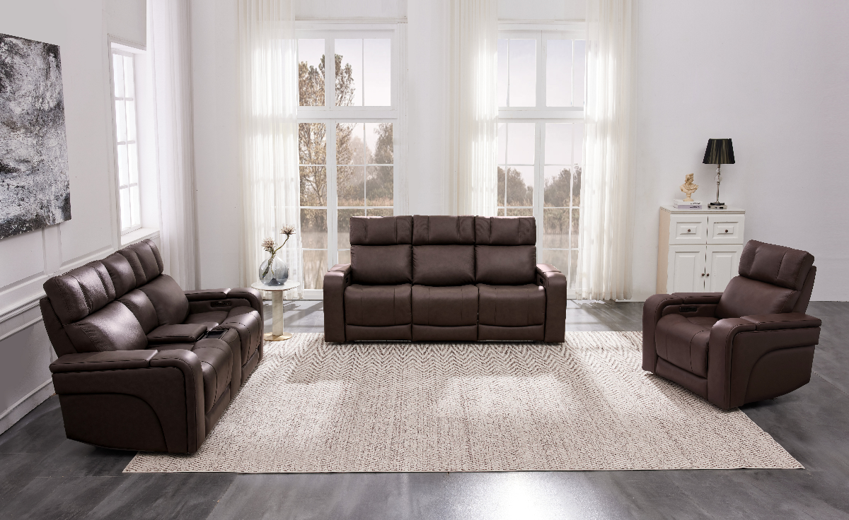 Cheers Leather Immersive Power Recliner | Fischer Furniture