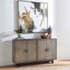 Classic Home Vivienne Distressed Taupe Sideboard-1