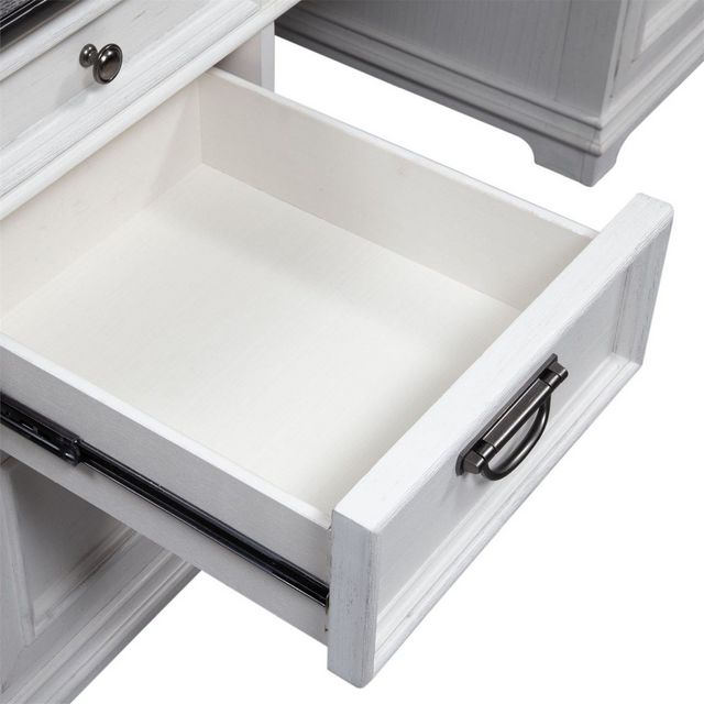 Liberty Furniture Allyson Park Wirebrushed White Credenza-3