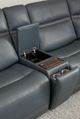 Flexsteel® Sawyer Marine Leather Power Reclining Sectional with Power Headrests and Lumbar with Custom Layout Options-4
