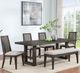 Winners Only® Maybrook Beige/Dark Oak Bench-1