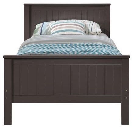 ACME Furniture Bungalow Chocolate Twin Panel Bed-3
