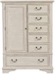 Liberty Furniture Bayside Antique White Gentleman's Chest-1