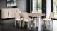 Furniture of America® Belize 7-Piece Gray Fog Dining Table Set-1