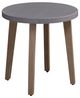 Signature Design by Ashley® Harmony Headlands Gray Wooden Outdoor Round End Table with Natural Base-0