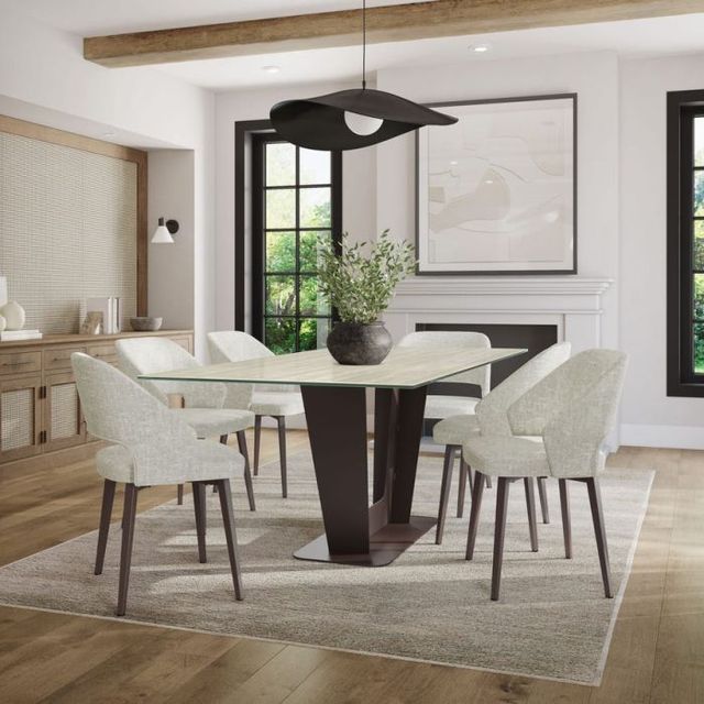 Amisco Customizable Lorna Dining Arm Chair-1