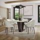 Amisco Customizable Lorna Dining Arm Chair-1