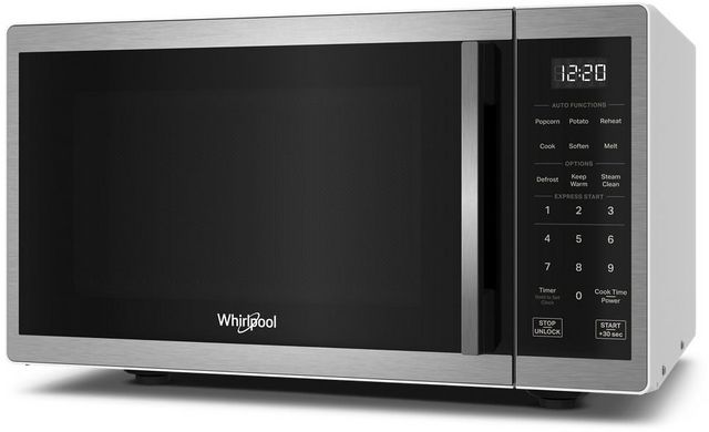 Whirlpool® 0.9 Cu. Ft. Stainless Steel Countertop Microwave-2