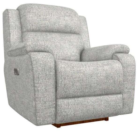La-Z-Boy® Dorian Steel Power Rocking Recliner with Headrest-0