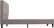 Primo™ International Griffintown Sia Twill Grey Full Panel Bed-3