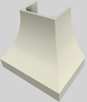 Vent-A-Hood® Designer Series 36" Biscuit Wall Mounted Range Hood-3