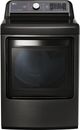 LG 7.3 Cu. Ft. Black Stainless Steel Front Load Gas Dryer-0