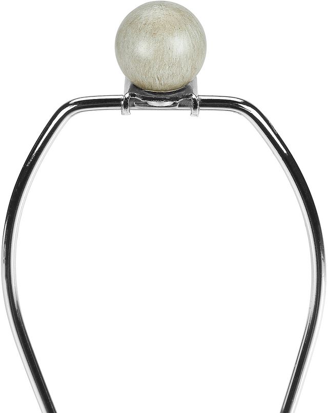 Monarch Specialties Inc. 24"H Beige Concrete Table Lamp-1
