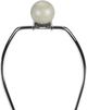 Monarch Specialties Inc. 24"H Beige Concrete Table Lamp-1