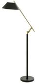 Stylecraft Brigg Black/Gold Floor Lamp-0