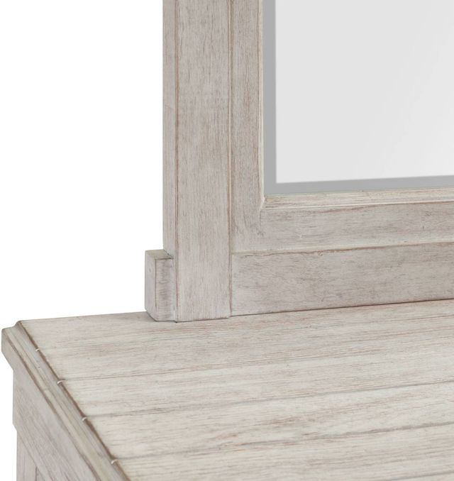 Elements International Scott White Dresser with Mirror-3