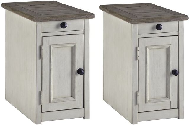 Signature Design by Ashley® Bolanburg 2-Piece Two-tone End Table Set-0