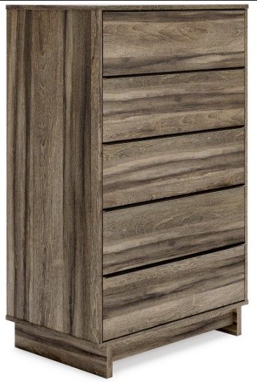 Signature Design by Ashley® Shallifer 4-Piece Gray Queen Panel Bed Set-3