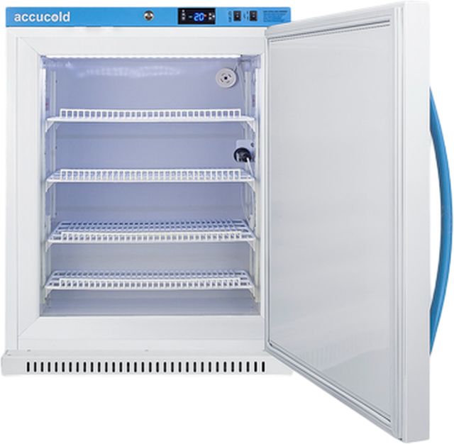 Accucold® Pharma-Vac Performance Series 24" 4.0 Cu. Ft. White Undercounter Freezer-1