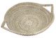 A & B Home Beige Woven Seagrass Bowl-0