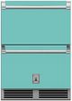Hestan® GRF Series 24" 5.2 Cu. Ft. Turquoise Outdoor Refrigerator and Freezer Drawer-0