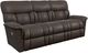 La-Z-Boy® Mateo Chocolate Leather Power Wall Reclining Sofa with Headrest-0