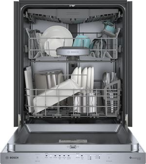 Bosch 500 Series 24" Stainless Steel Top Control Built In Dishwasher