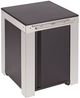 ENO Felix Stainless and Black 24" Outdoor Modular Side Table-1
