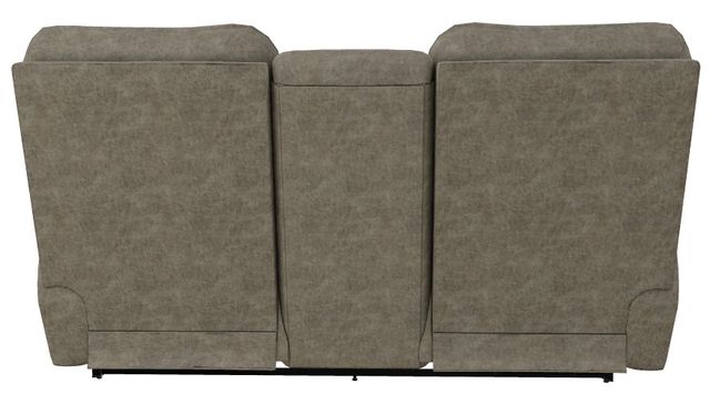 La-Z-Boy® Trouper Sable Power Reclining Loveseat with Console and Headrest-3