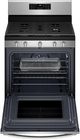 Whirlpool® 30" Stainless Steel Freestanding Gas Range-2