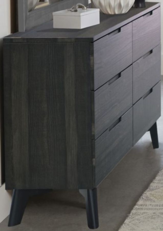 American Wholesale Furniture Mid Century Grey Dresser-0
