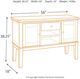 Signature Design by Ashley® Haddigan Dark Brown Dining Server-3
