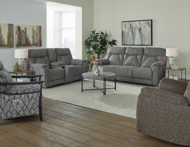 Southern Motion™ Customizable Conrad Power Reclining Loveseat with Headrest, Console, Hidden Cupholders, Next Level and Wireless Charging-1