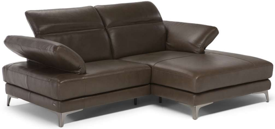 Natuzzi Editions Speranza 2-Piece Right-Arm Facing Sectional and Chaise ...