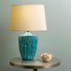 Surya Thistlewood Sky Blue Table Lamp-3