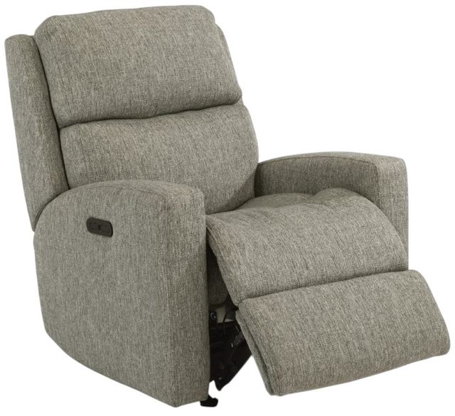 Flexsteel® Customizable Catalina Power Rocking Recliner with Power Headrest-1