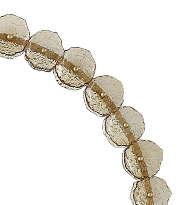 Uttermost® Nolina Amber/Antique Gold Round Mirror-3