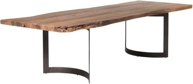 Moe's Home Collection Bent Light Brown Extra Small Dining Table-0