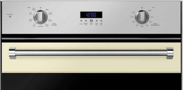 Viking® 3 Series 30" Vanilla Cream Single Electric Wall Oven-1