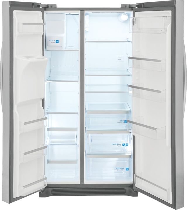 Frigidaire Gallery® 36 in. 22.3 Cu. Ft. Stainless Steel Counter Depth Side-by-Side Refrigerator-3