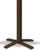 Telescope Casual Glass Top 30" Round Bar Height Pedestal Table without Hole-2