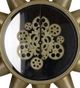 A & B Home Gold Ignacio Star Wall Clock-1