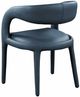 Meridian Furniture Sylvester Navy Dining Arm Chair-4