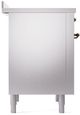 Ilve® Nostalgie II Series 36" Stainless Steel Pro Style Induction Range-3