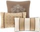 Olliix by Madison Park 6 Piece Brown/Gold Full/Queen Bellagio Reversible Coverlet Set-2