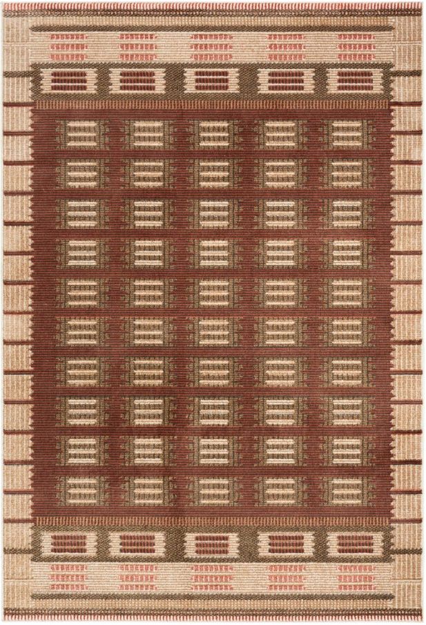 Nourison Home™ Nordic NRC16 Rust 5'x7' Style 3 Area Rug-0