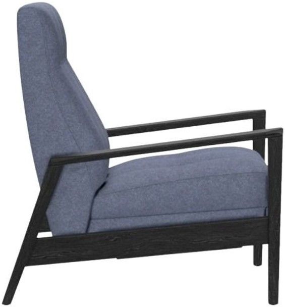 American Leather® Customizable Callum Fabric 39" Manual Recliner-3